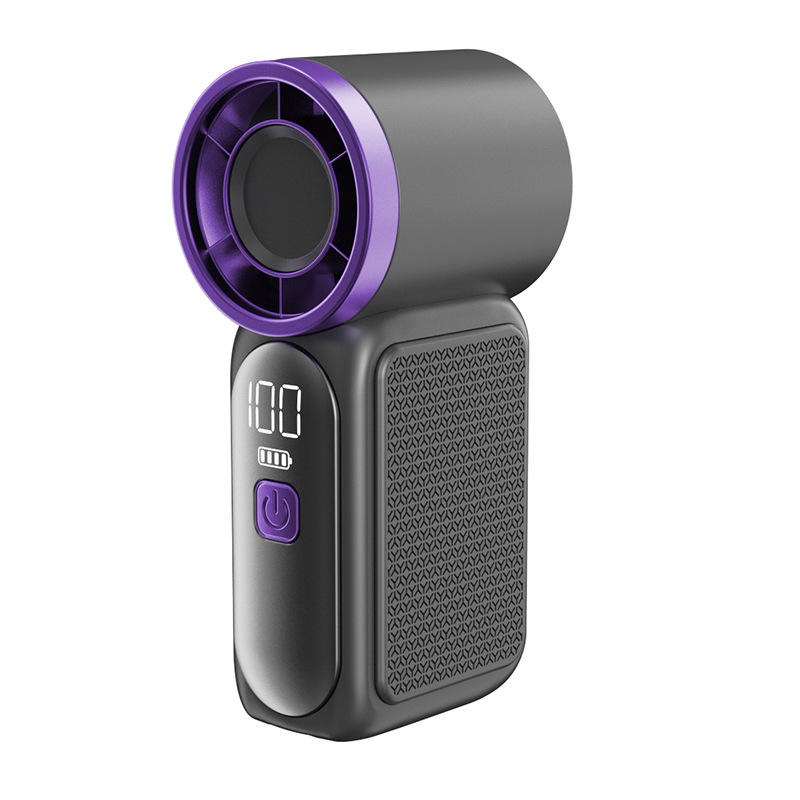 Mini Portable Digital Display Turbo Fan