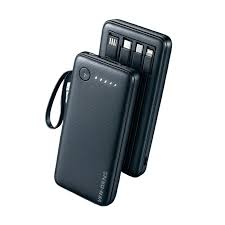 POWERBANK 10000MAH WITH CABLE BLACK VD-PB058
